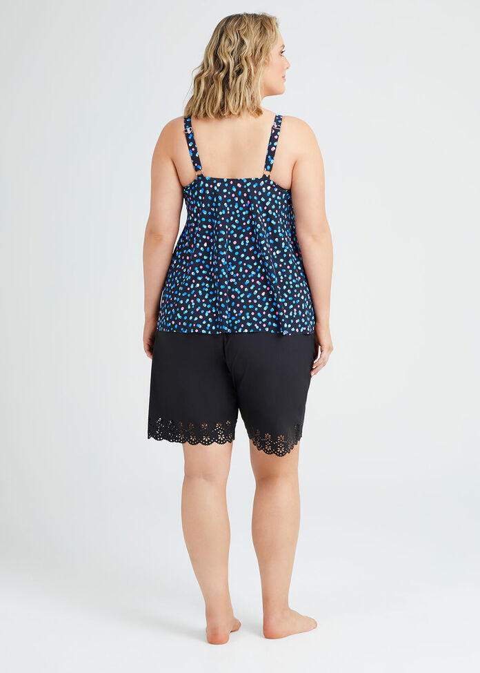 Multi Spot Tankini, , hi-res