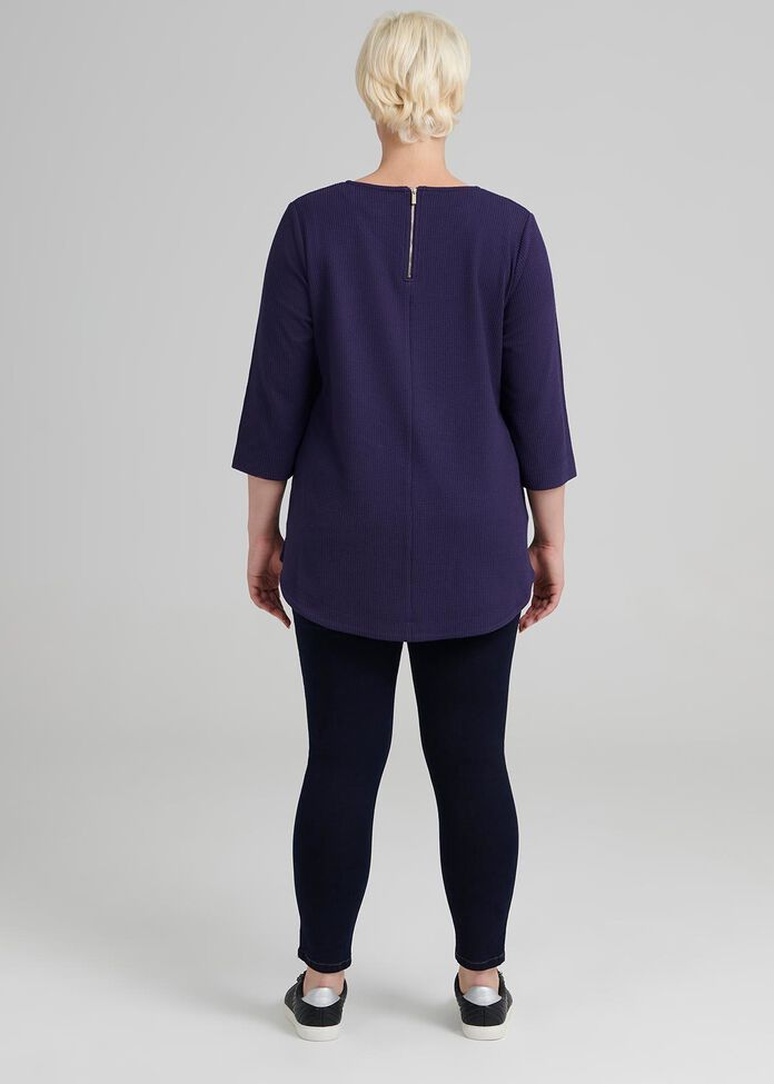 Staple Curved Hem Top, , hi-res