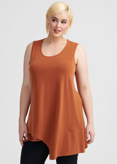 Plus Size Luna Angle Tank