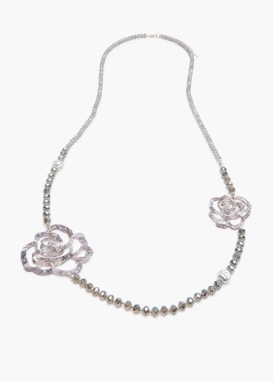 Snow Rose Necklace