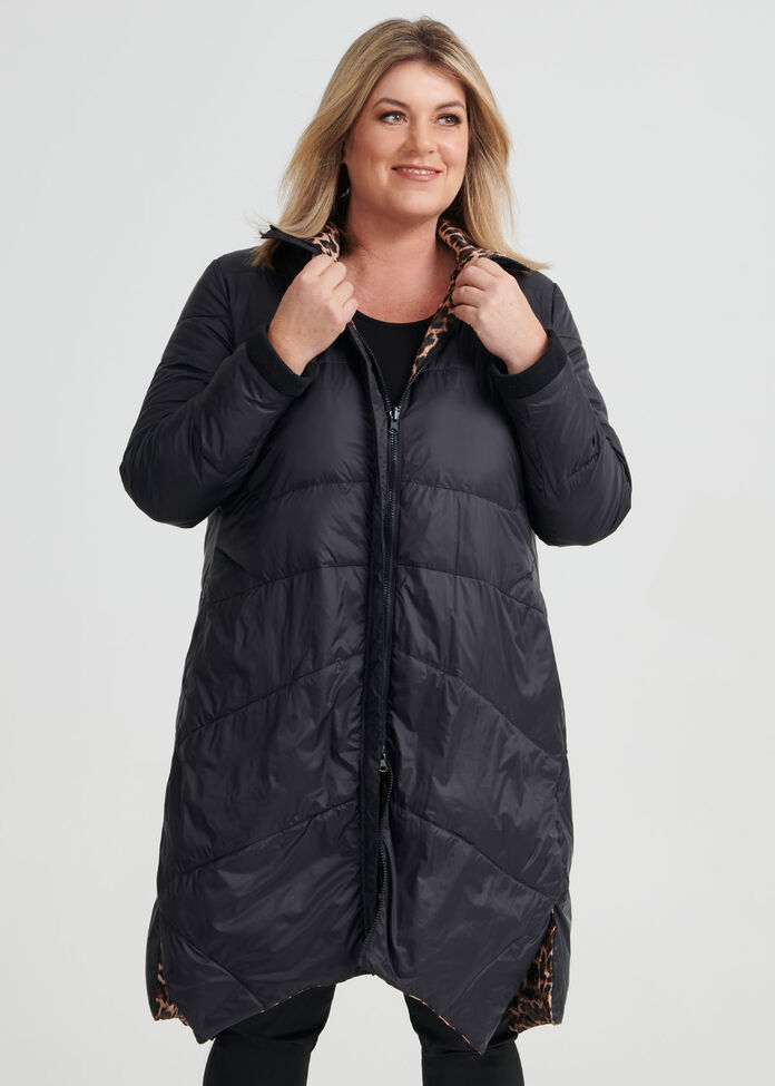 Luxe Puffer Coat, , hi-res