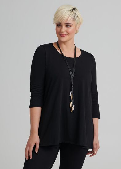 Plus Size Organic Swing Top