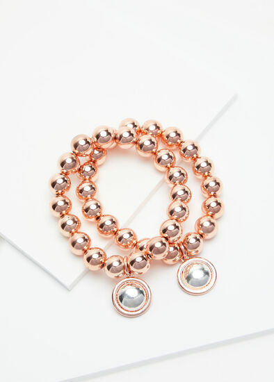 Rose Gold Bracelet Stack