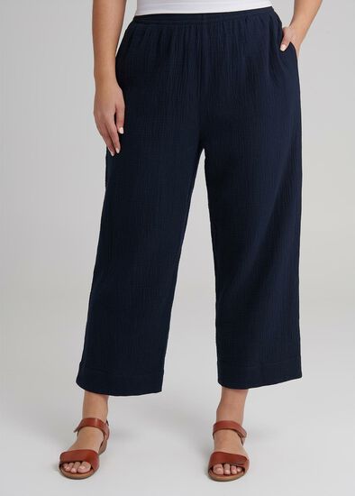 Plus Size Cotton Malta Pant