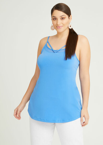 Plus Size Ceremony Strappy Tank