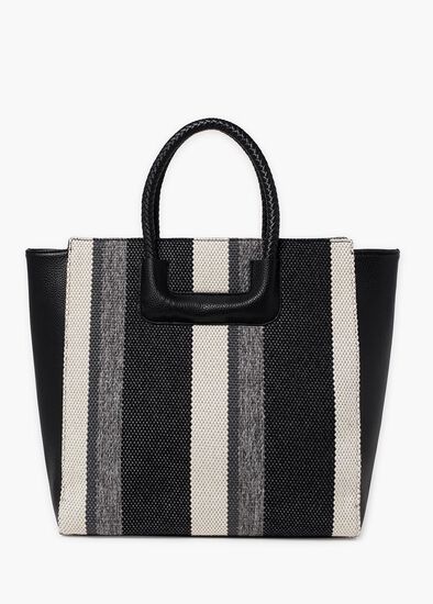 Sassy Striped Tote