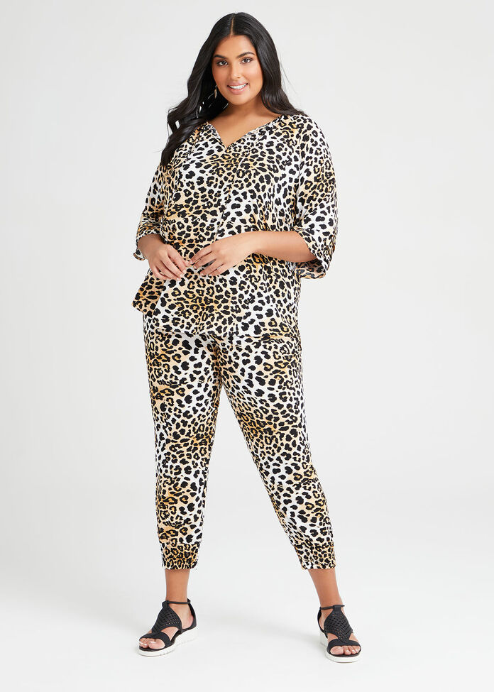 Natural Animalia Pull On Pant, , hi-res