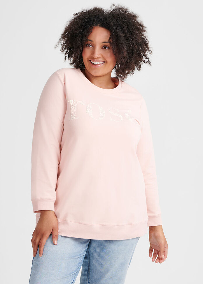 Organic Rose All Day Top, , hi-res