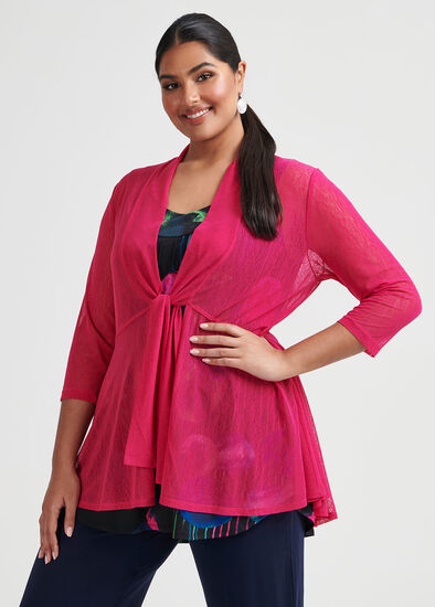 Plus Size Transition Cardi