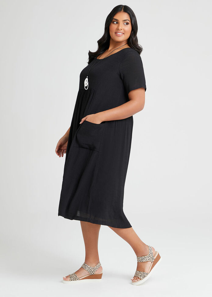 Natural Romance Pocket Dress, , hi-res