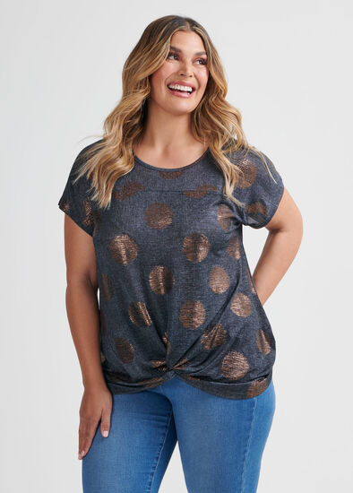 Plus Size Moonlight Shimmer Top