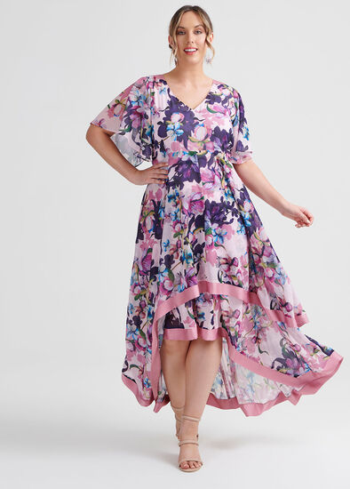 Plus Size Majestic Flora Dress