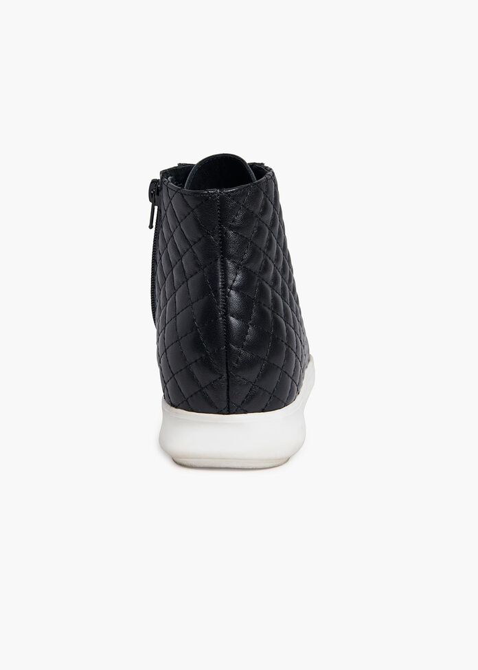 Laila Leather Sneaker Boot, , hi-res