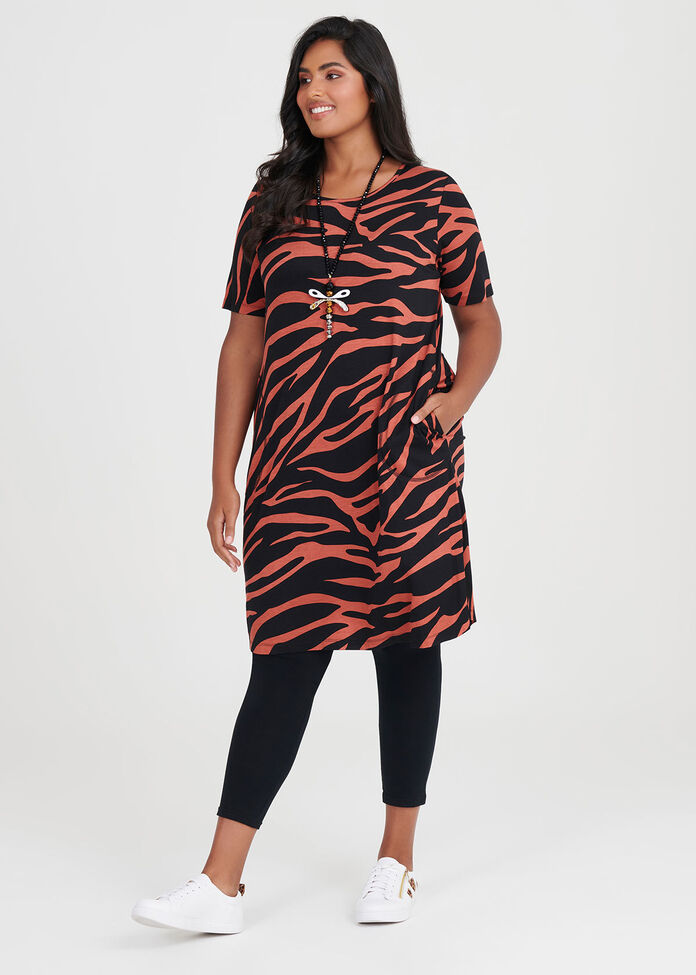 Bamboo Zebra Dress, , hi-res