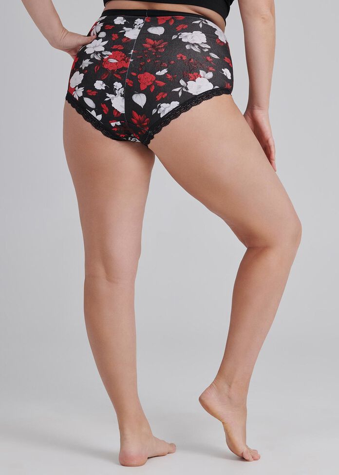 2Pk Floralia Print Brief, , hi-res