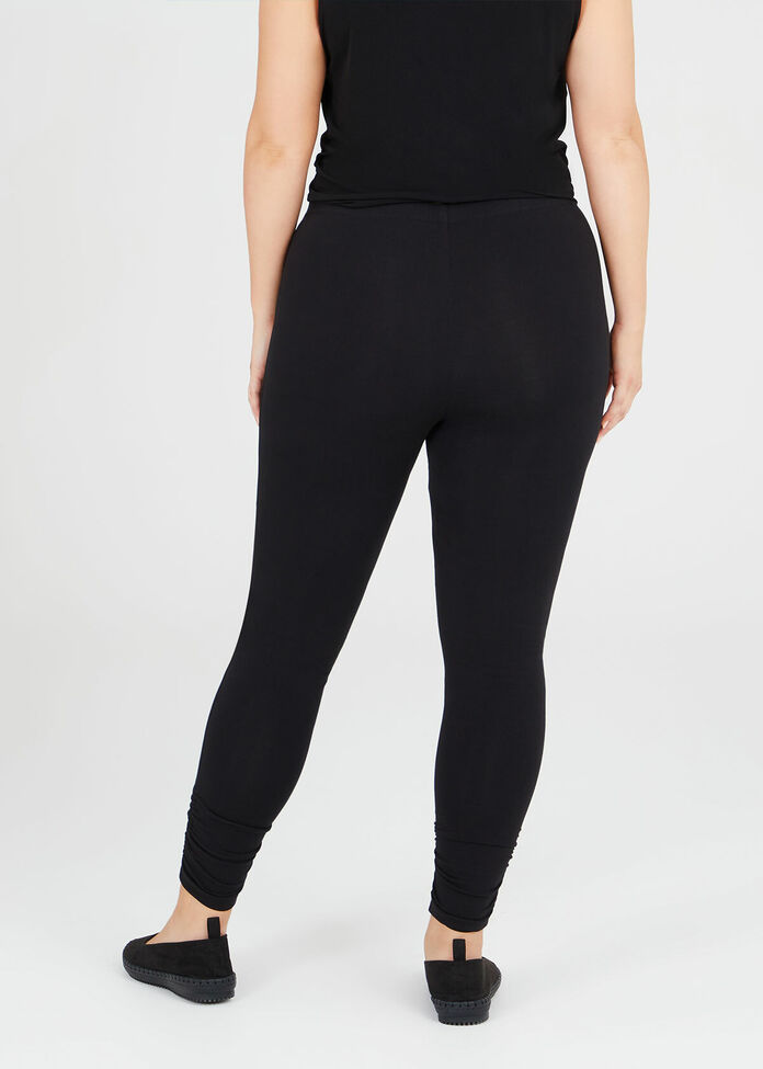 Organic Ruched Legging, , hi-res