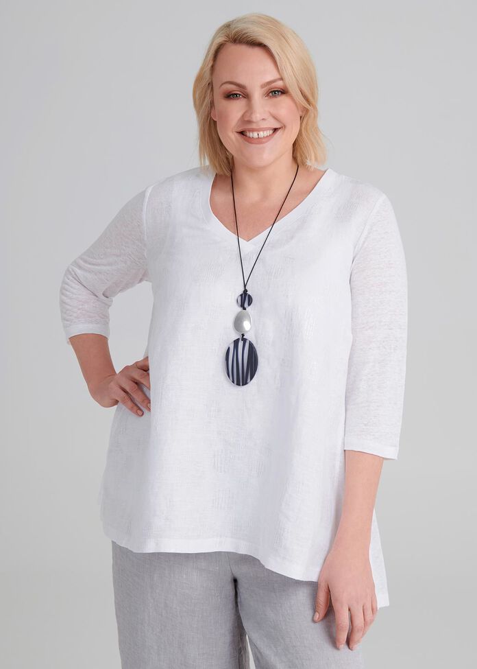 Kasbah Linen Top, , hi-res