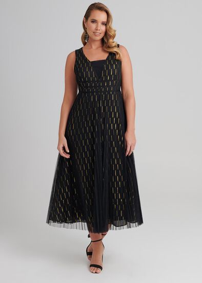 Plus Size Disco Cocktail Dress