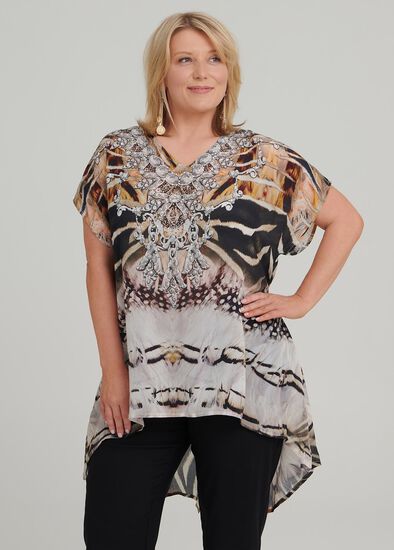 Plus Size Petite Fame & Fortune Top