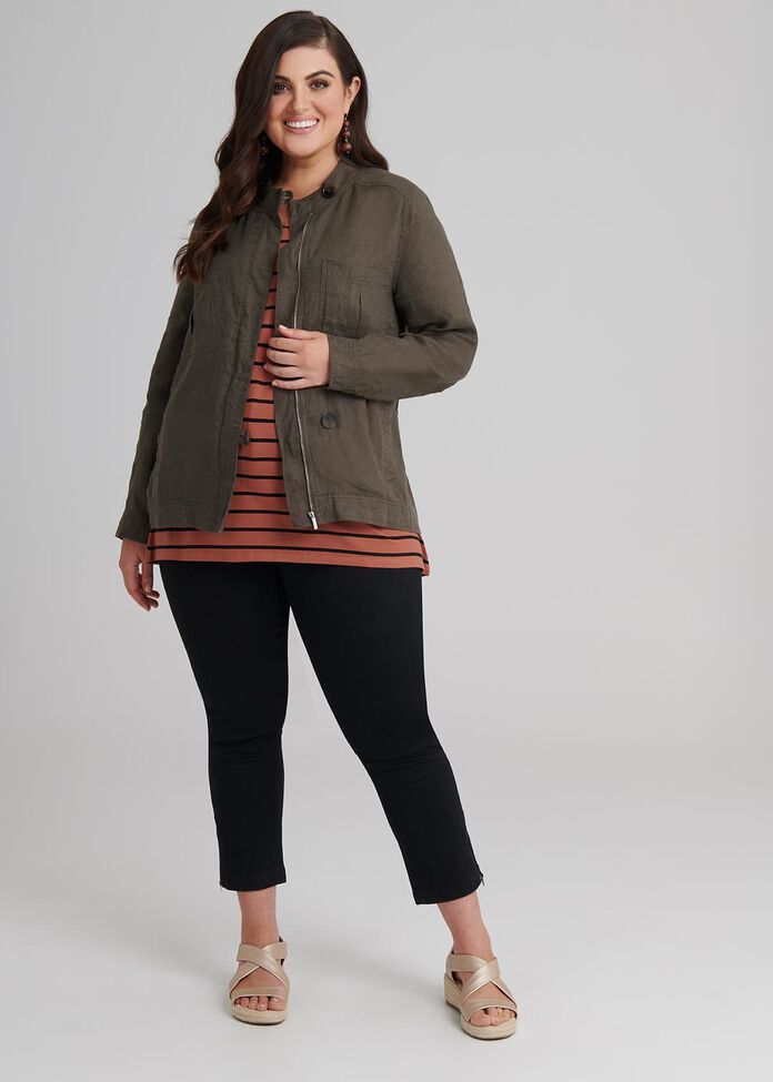 Safari Linen Jacket, , hi-res
