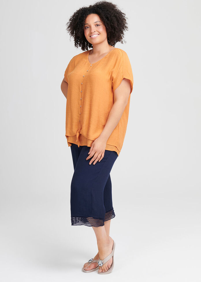 Nina Knot Top, , hi-res