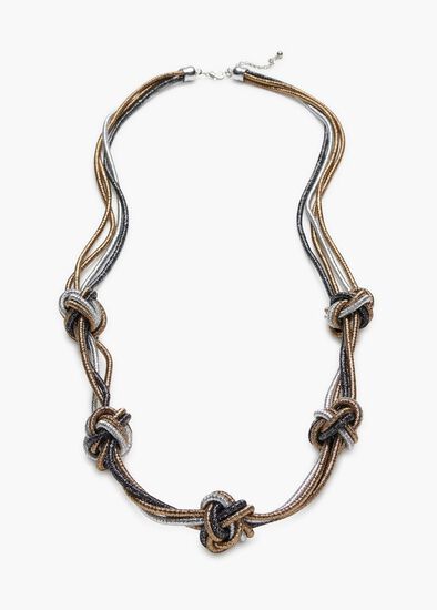 Stop Knot Necklace