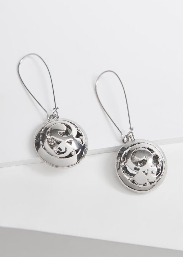 Ornate Orb Earrings, , hi-res