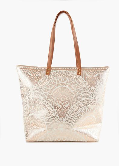 Firenze Foil Print Tote