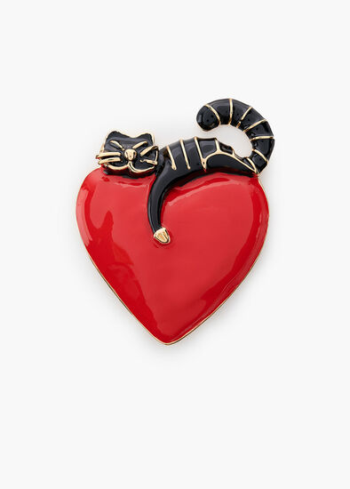 Love Cats Brooch