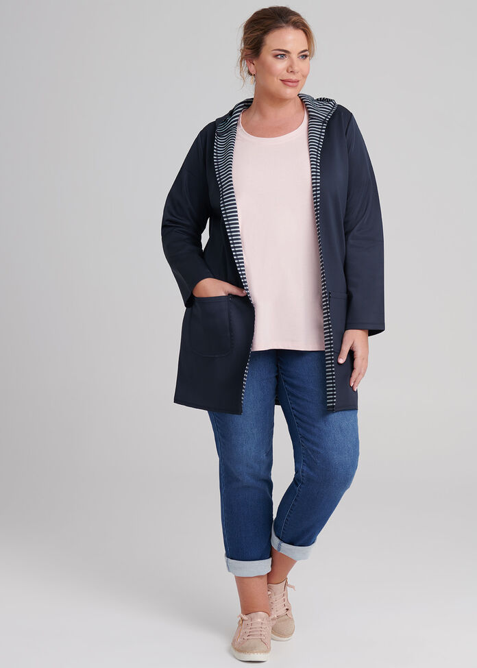 Weekend Hooded Cardigan, , hi-res