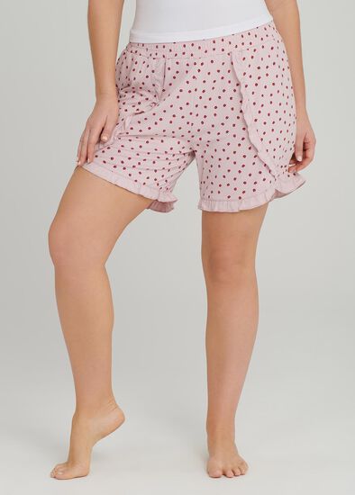 Plus Size Kiss Kiss Bamboo Pj Short