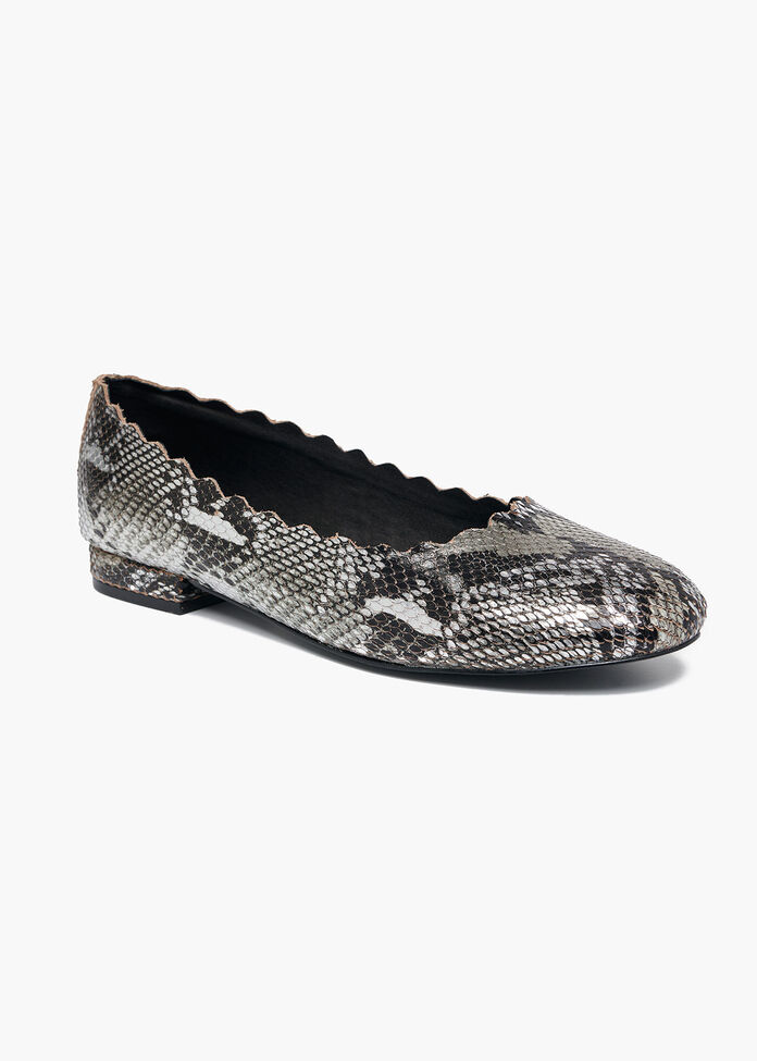 Lily Leather Ballet Flat, , hi-res