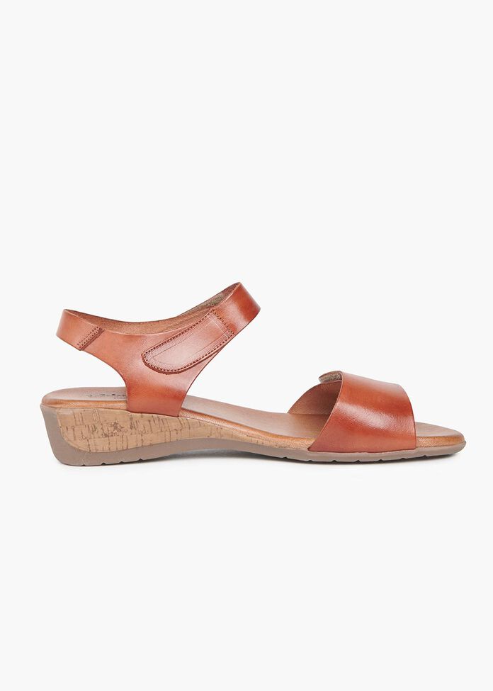 Barcelona Leather Sandal, , hi-res