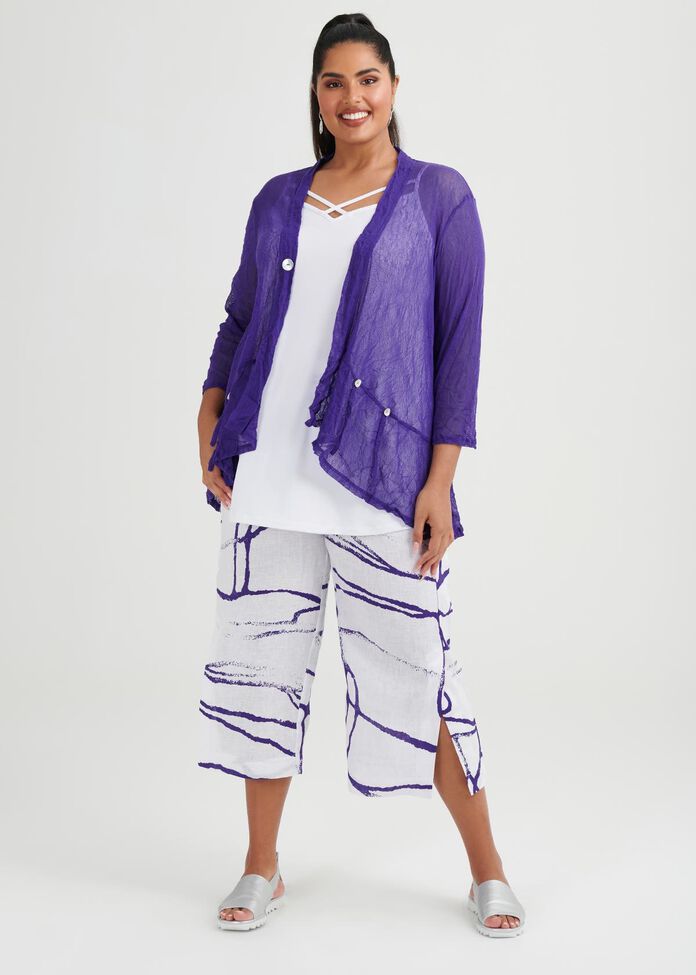 Mad About Hue Mesh Cardi, , hi-res