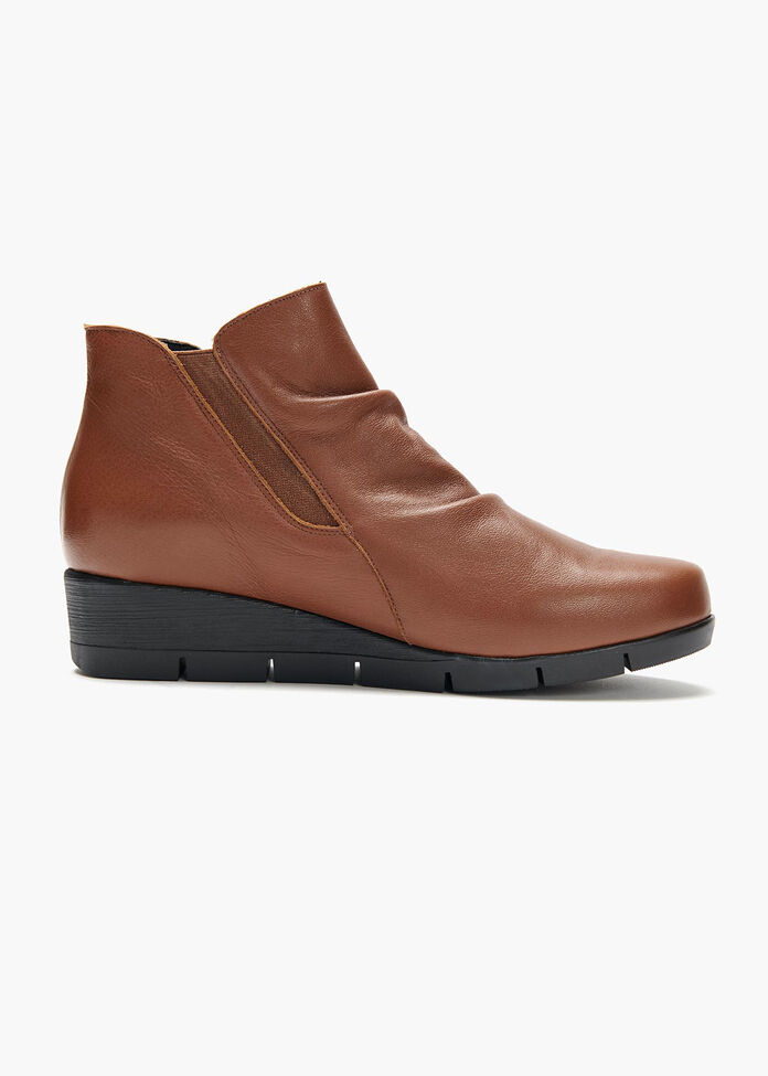 Emilia Ruched Ankle Boot, , hi-res