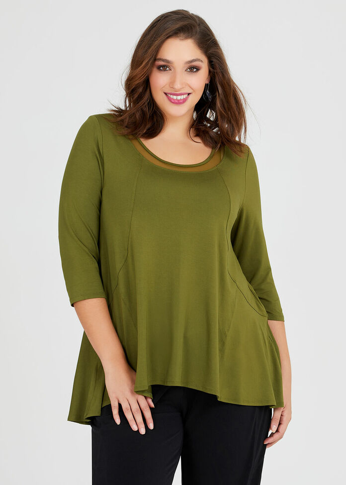 Bamboo Foundation Top, , hi-res