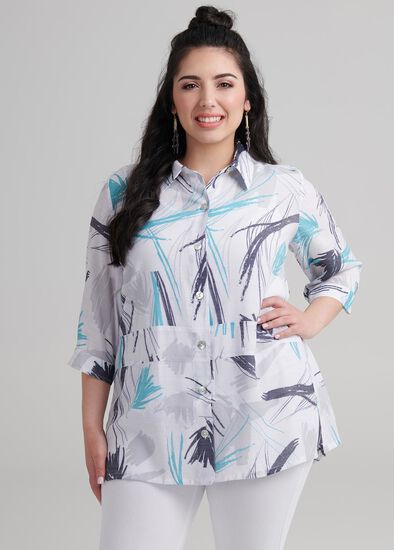 Plus Size Petite Saltwater Shirt