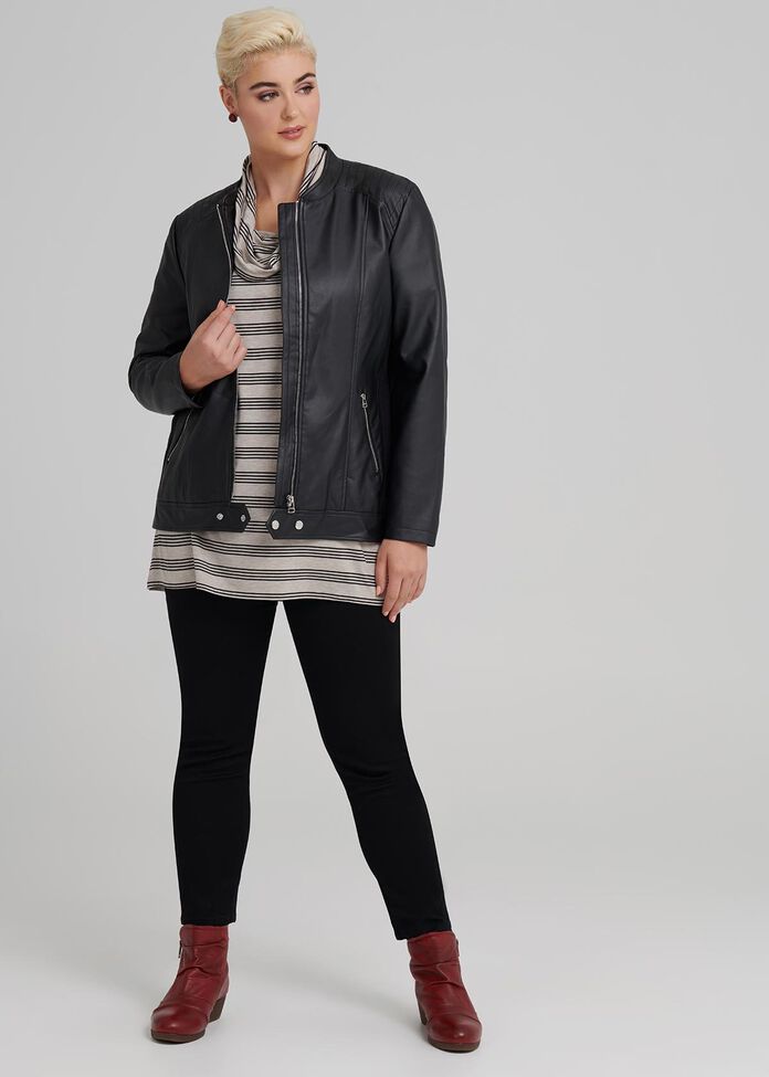 Structured Luxe Jacket, , hi-res