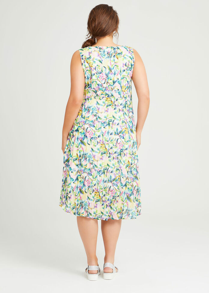 Cotton Paloma Sleeveless Dress, , hi-res