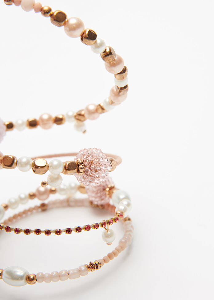 Blush Coil Bracelet, , hi-res