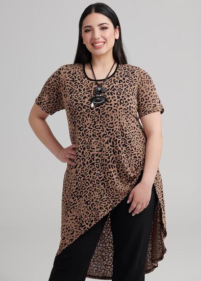 Plus Size Petite Ocelot Tunic