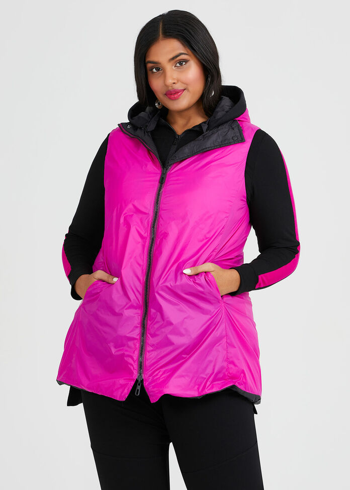 Reversible Escape Puffa Vest, , hi-res