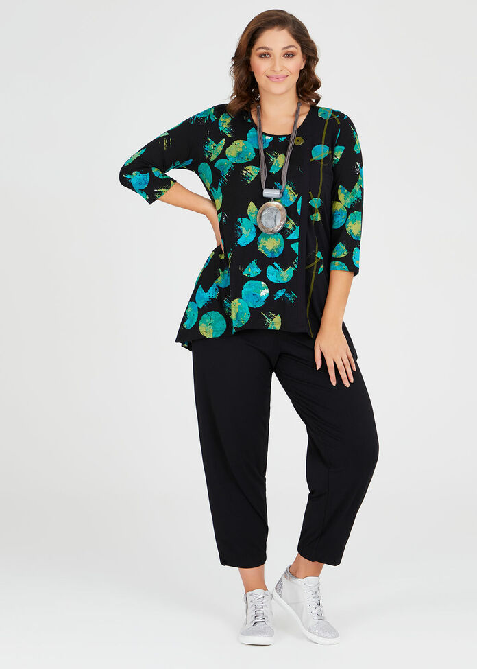 Ombre Spot Bamboo Top, , hi-res