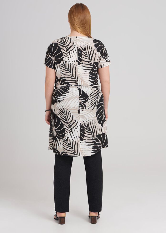 Palm Print Tunic, , hi-res