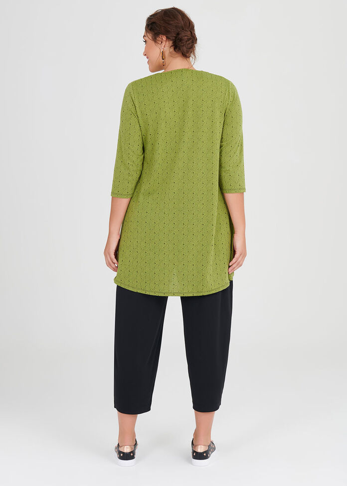 Fresh Wave Jacquard Top, , hi-res