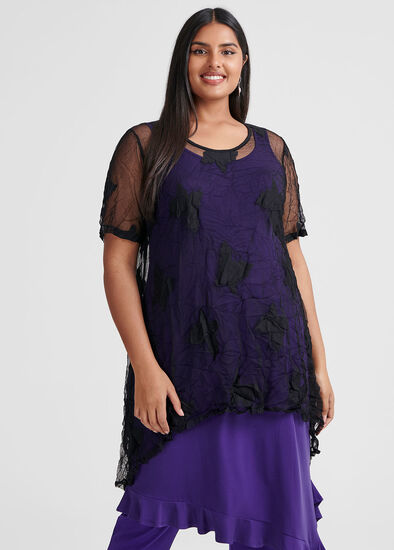 Plus Size Madame Butterfly Tunic