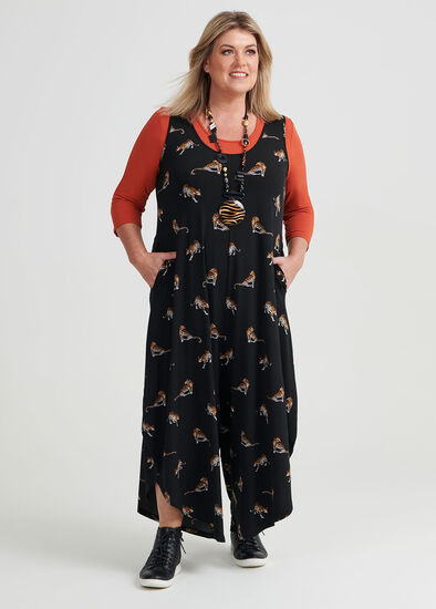 Plus Size Cool Cats Jumpsuit