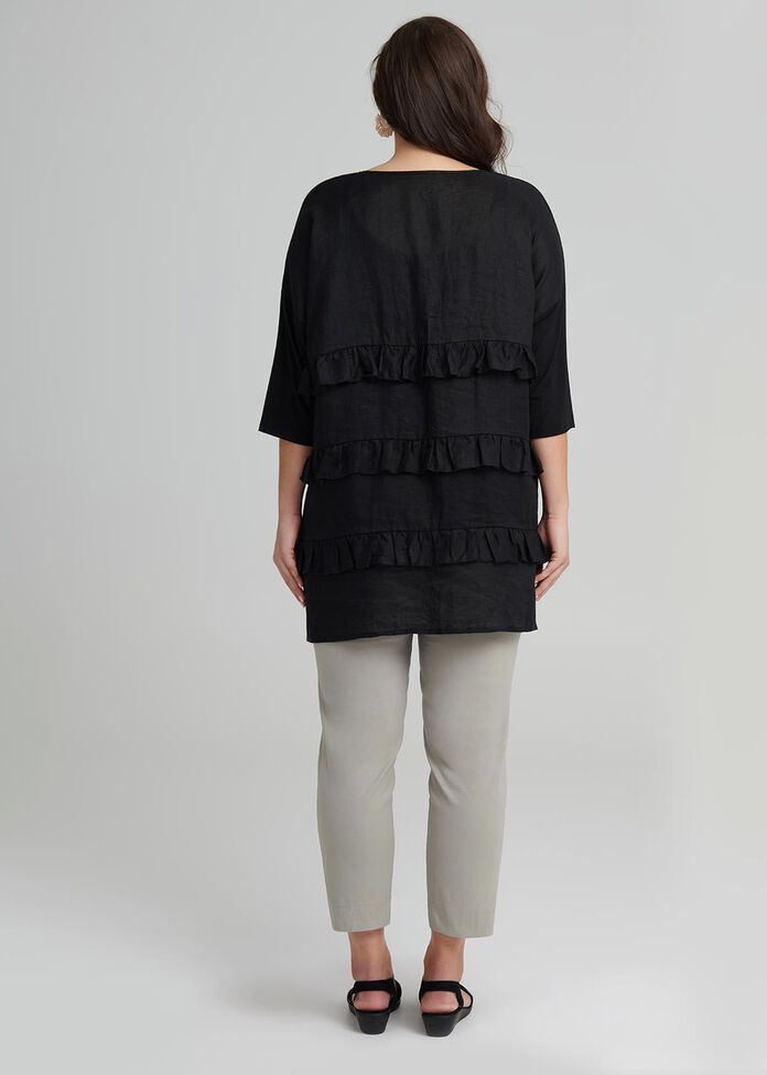 Linen Salma Tunic, , hi-res