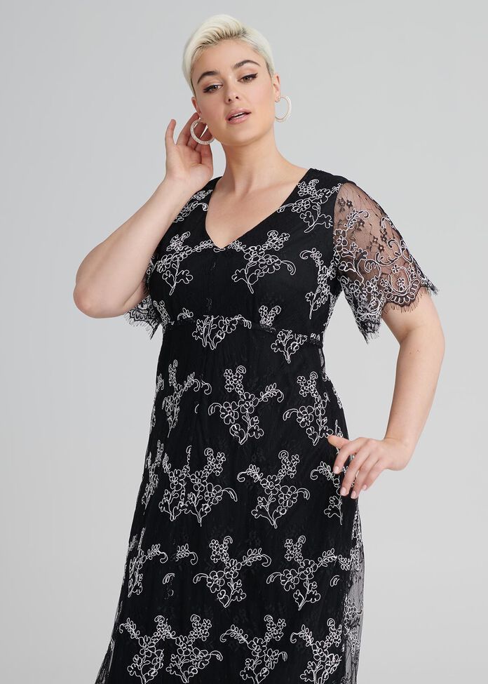 French Lace Dress, , hi-res