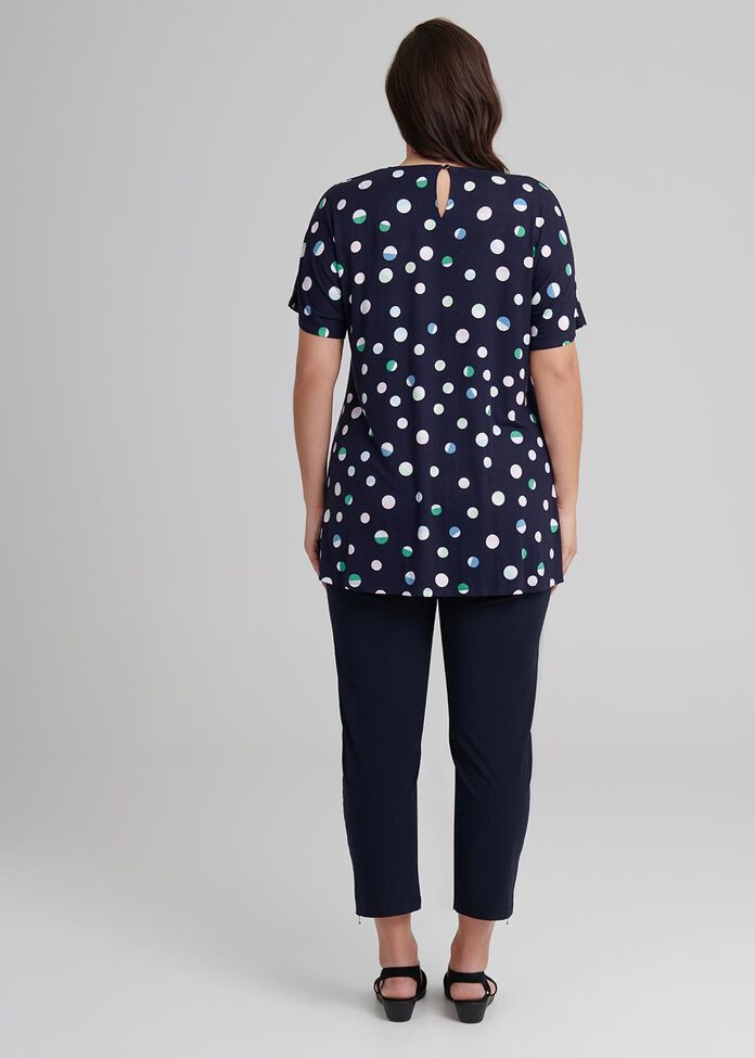 Multi Spots Bamboo Top, , hi-res